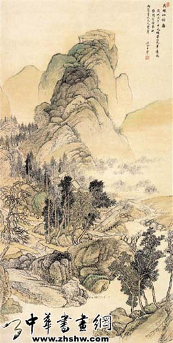 王时敏书画欣赏