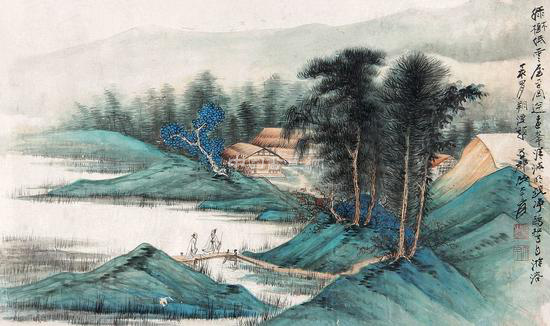 徐悲鸿评价任伯年和张大千