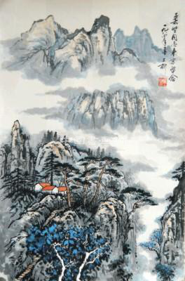 藏家述说罗工柳油画小品与国画山水收藏