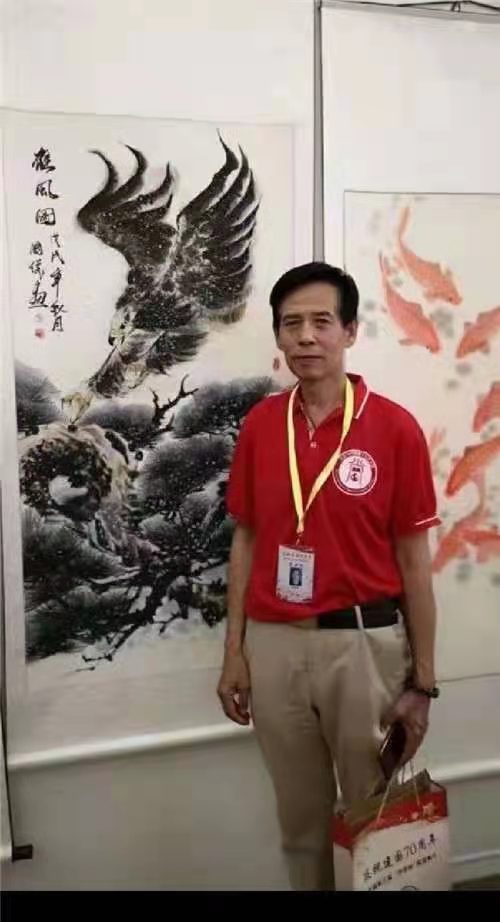 当代翰墨名家赵国俊献礼建党100周年