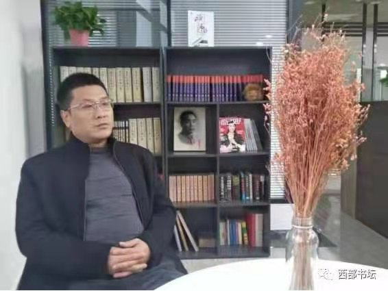 当代翰墨名家霍志文献礼建党100周年