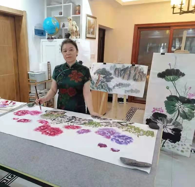 当代翰墨名家危建芳献礼建党100周年