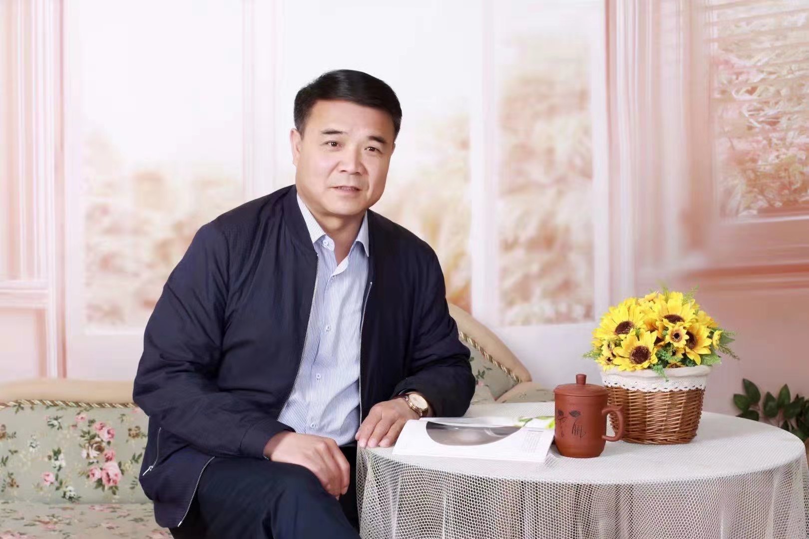 当代翰墨名家高万意献礼建党100周年