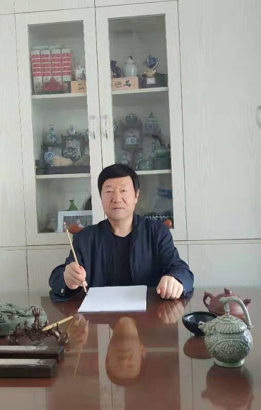 当代翰墨名家董峰献礼建党100周年